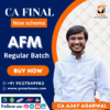 CA Final - Advanced Financial Management (AFM) - By CA Ajay Agarwal For May 2025 & Onwards (August 2024 Recording)